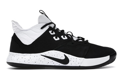 Nike PG 3 Team Black White - authentic Nike sneakers