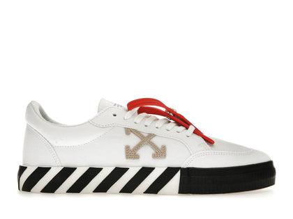OFF-WHITE Vulc Low White Black Sand - authentic OFF-WHITE sneakers
