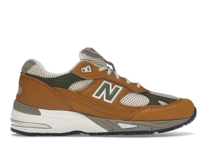 New Balance 991 Aime Leon Dore MiUK Tan - authentic New Balance sneakers