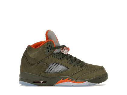 Jordan 5 Retro Olive (2024) (GS) - authentic Jordan sneakers