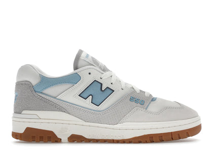 New Balance 550 White University Blue Grey Gum - authentic New Balance sneakers