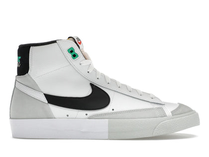Nike Blazer Mid '77 SE Split White Black - authentic Nike sneakers