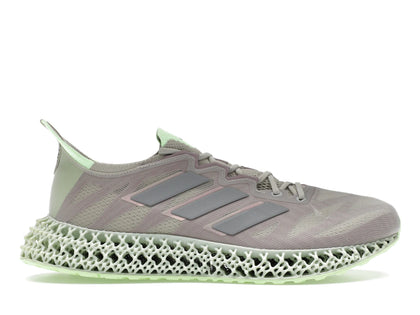 adidas 4DFWD 3 Putty Grey Matte Silver Green Spark (Women's) - authentic adidas sneakers