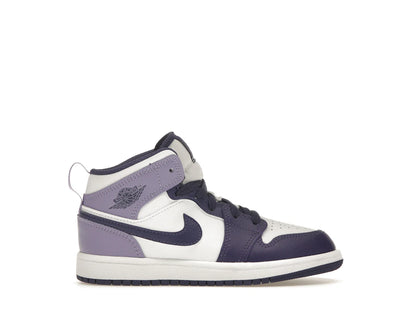 Jordan 1 Mid Blueberry (PS) - authentic Jordan sneakers