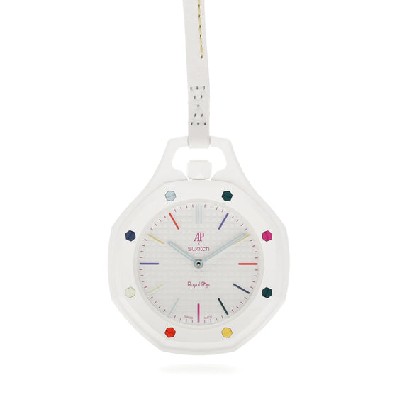 Swatch x Audemars Piguet Bioceramic Royal Pop Huit Blanc SSX03W100N