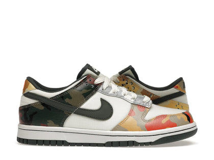 Nike Dunk Low Sail Multi-Camo (GS) - authentic Nike sneakers