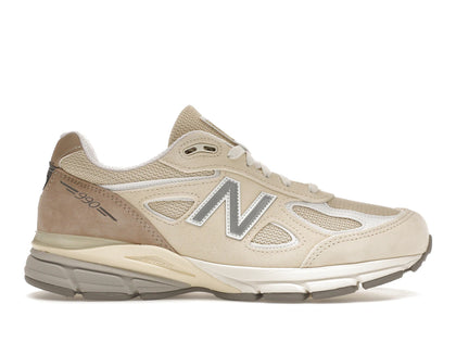 New Balance 990v4 MiUSA Limestone - authentic New Balance sneakers