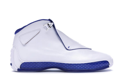 Jordan 18 Retro White Sport Royal - authentic Jordan sneakers