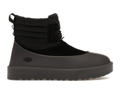 UGG Classic Mini Lace-Up Weather Boot Black - authentic UGG sneakers