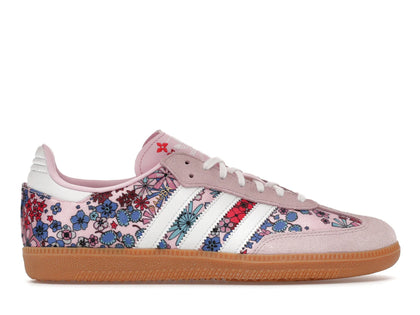 adidas Samba OG Liberty London Clear Pink Floral (GS) - authentic adidas sneakers