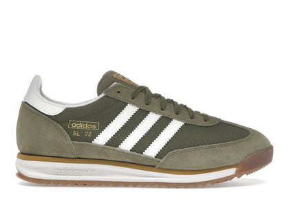 adidas SL 72 RS Focus Olive Golden Beige - authentic adidas sneakers