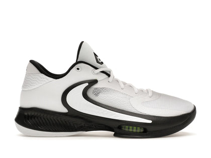 Nike Zoom Freak 4 TB White Black - authentic Nike sneakers