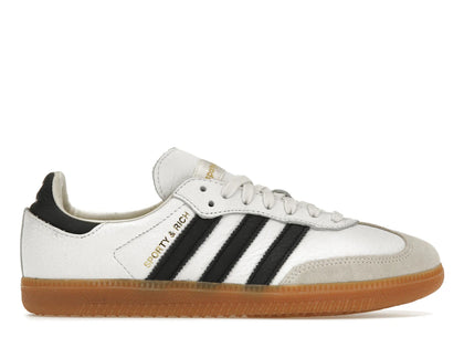 adidas Samba OG Sporty & Rich White Black - authentic adidas sneakers