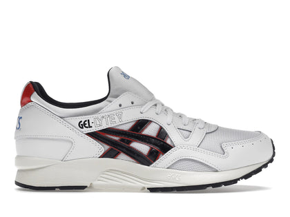 ASICS Gel-Lyte V White Black Red - authentic ASICS sneakers