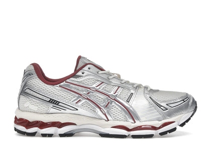 ASICS Gel-Kayano 12.1 Silver Burgundy - authentic ASICS sneakers