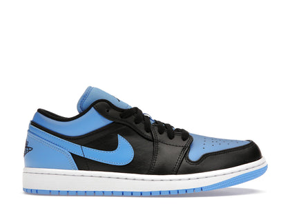 Jordan 1 Low Black University Blue - authentic Jordan sneakers