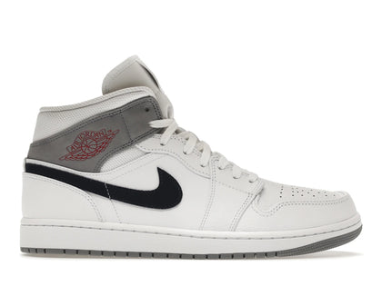 Jordan 1 Mid Paris White - authentic Jordan sneakers