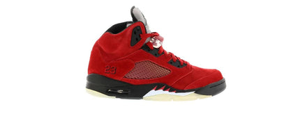 Jordan 5 Retro DMP Raging Bull Red Suede - authentic Jordan sneakers