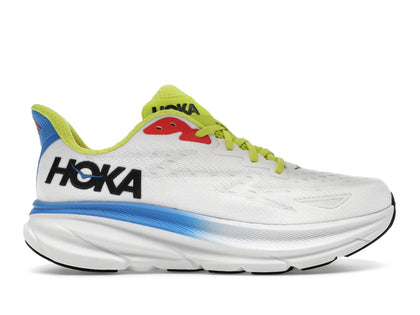 Hoka One One Clifton 9 Blanc De Blanc Virtual Blue - authentic Hoka One One sneakers