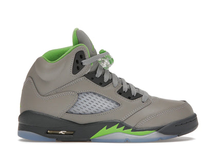 Jordan 5 Retro Green Bean (2022) (GS) - authentic Jordan sneakers