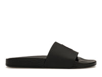 Polo Ralph Lauren Signature Pony Slide Black Red