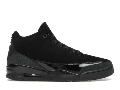 Jordan 3 Retro Black Cat (2025) - authentic Jordan sneakers
