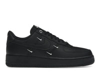 Nike Air Force 1 Low '07 LX Black Silver Mini Swoosh (Women's)