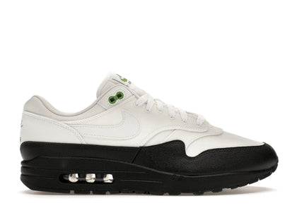 Nike Air Max 1 White Black Chlorophyll - authentic Nike sneakers