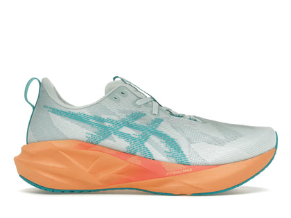 ASICS Novablast 5 Soothing Sea Wave Teal Orange - authentic ASICS sneakers
