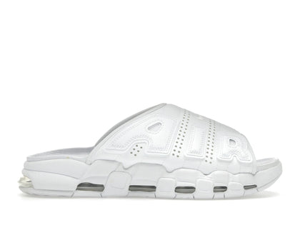 Nike Air More Uptempo Slide Triple White - authentic Nike sneakers