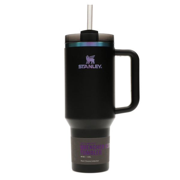 Stanley The Black Chroma Collection Flowstate Quencher 40oz Tumbler Black Chroma