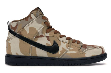 Nike SB Dunk High Pro Desert Camo - authentic Nike sneakers