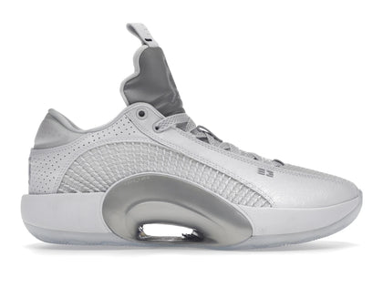 Jordan XXXV Low Metallic Silver (Clear Sole) - authentic Jordan sneakers