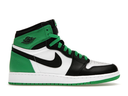Jordan 1 Retro High OG Lucky Green (GS) - authentic Jordan sneakers