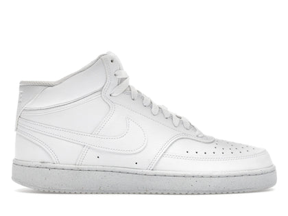 Nike Court Vision Mid Next Nature Triple White - authentic Nike sneakers
