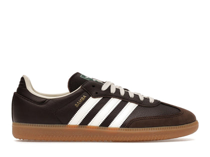 adidas Samba OG Dark Brown Off White Gum - authentic adidas sneakers