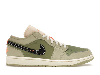Jordan 1 Low SE Craft Light Olive - authentic Jordan sneakers