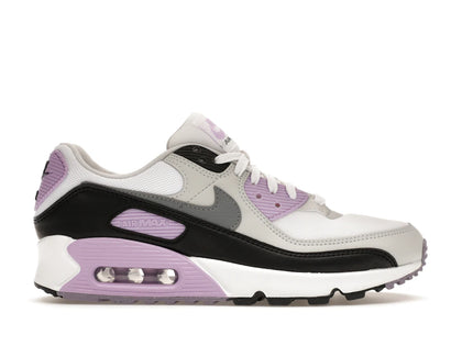 Nike Air Max 90 White Lilac (Women's) - authentic Nike sneakers