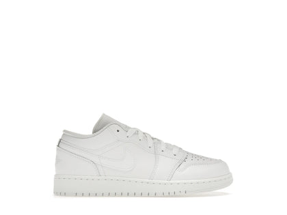Jordan 1 Low Triple White (2023) (GS) - authentic Jordan sneakers