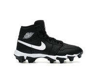 Jordan 1 Mid Cleat Black White (GS)