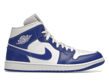 Jordan 1 Mid Kentucky Blue (Women's) - authentic Jordan sneakers
