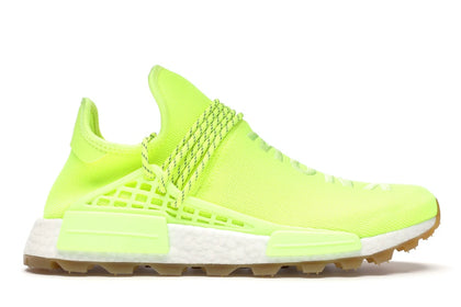 adidas NMD Hu Trail Pharrell Now Is Her Time Solar Yellow - authentic adidas sneakers