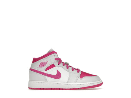 Jordan 1 Mid Fire Pink (GS) - authentic Jordan sneakers