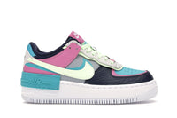 Nike Air Force 1 Low Shadow Barely Volt Oracle Aqua (Women's)