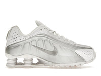Nike Shox R4 White Metallic Silver (GS)