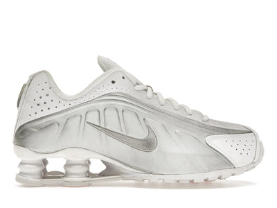 Nike Shox R4 White Metallic Silver (GS)