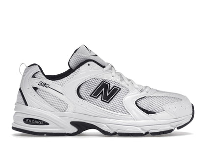 New Balance 530 White Black Details - authentic New Balance sneakers