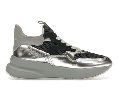Alexander McQueen Oversized Runner Silver
