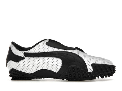 Puma Mostro Perforated Leather White Black - authentic Puma sneakers
