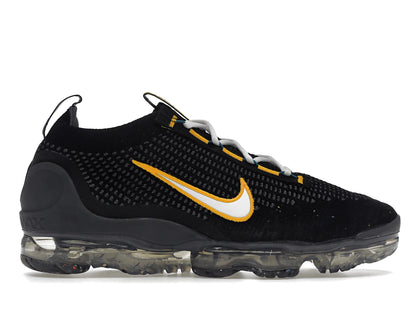 Nike Air VaporMax 2021 FK Black University Gold - authentic Nike sneakers